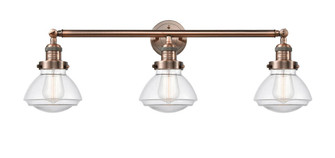 Olean - 3 Light - 31 inch - Antique Copper - Bath Vanity Light (3442|205-AC-G322-LED)
