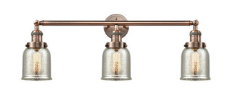 Bell - 3 Light - 30 inch - Antique Copper - Bath Vanity Light (3442|205-AC-G58)