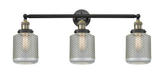Stanton - 3 Light - 32 inch - Black Antique Brass - Bath Vanity Light (3442|205-BAB-G262)