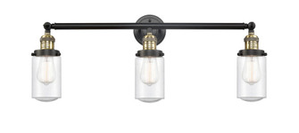 Dover - 3 Light - 31 inch - Black Antique Brass - Bath Vanity Light (3442|205-BAB-G314-LED)