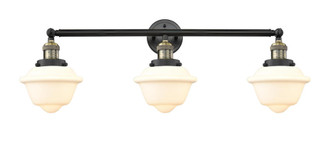 Oxford - 3 Light - 34 inch - Black Antique Brass - Bath Vanity Light (3442|205-BAB-G531)