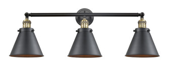 Appalachian - 3 Light - 32 inch - Black Antique Brass - Bath Vanity Light (3442|205-BAB-M13-BK)