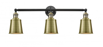 Addison - 3 Light - 32 inch - Black Antique Brass - Bath Vanity Light (3442|205-BAB-M9-AB-LED)