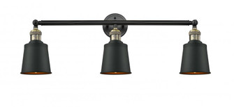 Addison - 3 Light - 32 inch - Black Antique Brass - Bath Vanity Light (3442|205-BAB-M9-BK-LED)
