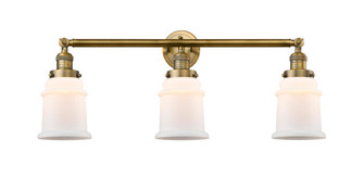 Canton - 3 Light - 30 inch - Brushed Brass - Bath Vanity Light (3442|205-BB-G181)