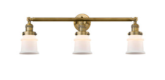Canton - 3 Light - 30 inch - Brushed Brass - Bath Vanity Light (3442|205-BB-G181S)
