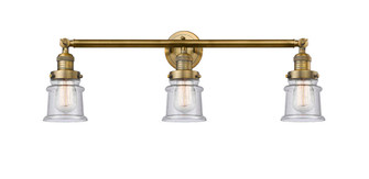 Canton - 3 Light - 30 inch - Brushed Brass - Bath Vanity Light (3442|205-BB-G184S)