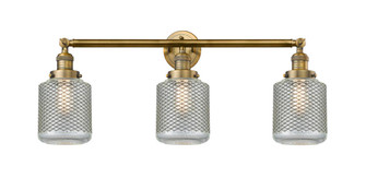 Stanton - 3 Light - 32 inch - Brushed Brass - Bath Vanity Light (3442|205-BB-G262)