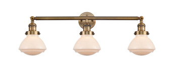 Olean - 3 Light - 31 inch - Brushed Brass - Bath Vanity Light (3442|205-BB-G321-LED)
