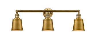 Addison - 3 Light - 32 inch - Brushed Brass - Bath Vanity Light (3442|205-BB-M9-BB)