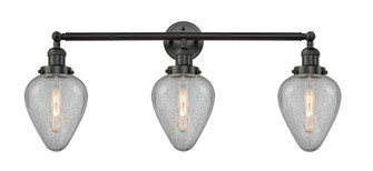Geneseo - 3 Light - 32 inch - Matte Black - Bath Vanity Light (3442|205-BK-G165)