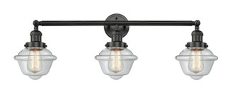Oxford - 3 Light - 34 inch - Matte Black - Bath Vanity Light (3442|205-BK-G532-LED)