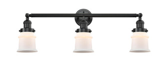 Canton - 3 Light - 30 inch - Oil Rubbed Bronze - Bath Vanity Light (3442|205-OB-G181S-LED)