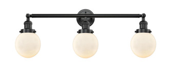 Beacon - 3 Light - 30 inch - Oil Rubbed Bronze - Bath Vanity Light (3442|205-OB-G201-6-LED)