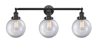 Beacon - 3 Light - 32 inch - Oil Rubbed Bronze - Bath Vanity Light (3442|205-OB-G202-8-LED)