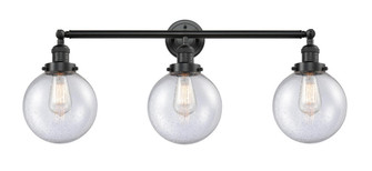 Beacon - 3 Light - 32 inch - Oil Rubbed Bronze - Bath Vanity Light (3442|205-OB-G204-8)