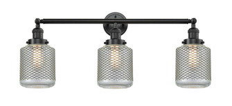 Stanton - 3 Light - 32 inch - Oil Rubbed Bronze - Bath Vanity Light (3442|205-OB-G262-LED)