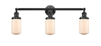 Dover - 3 Light - 31 inch - Oil Rubbed Bronze - Bath Vanity Light (3442|205-OB-G311-LED)