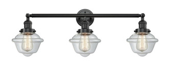 Oxford - 3 Light - 34 inch - Oil Rubbed Bronze - Bath Vanity Light (3442|205-OB-G532-LED)
