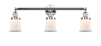 Canton - 3 Light - 30 inch - Polished Chrome - Bath Vanity Light (3442|205-PC-G181S)