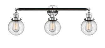 Beacon - 3 Light - 30 inch - Polished Chrome - Bath Vanity Light (3442|205-PC-G204-6-LED)
