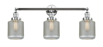 Stanton - 3 Light - 32 inch - Polished Chrome - Bath Vanity Light (3442|205-PC-G262-LED)