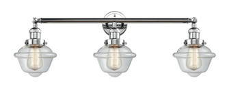 Oxford - 3 Light - 34 inch - Polished Chrome - Bath Vanity Light (3442|205-PC-G532)