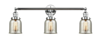Bell - 3 Light - 30 inch - Polished Chrome - Bath Vanity Light (3442|205-PC-G58)
