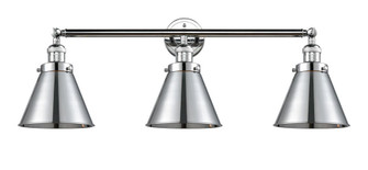 Appalachian - 3 Light - 32 inch - Polished Chrome - Bath Vanity Light (3442|205-PC-M13-PC)