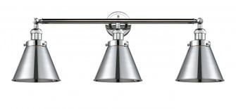 Appalachian - 3 Light - 32 inch - Polished Chrome - Bath Vanity Light (3442|205-PC-M13-PC-LED)