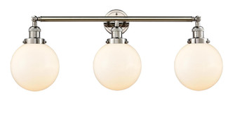 Beacon - 3 Light - 32 inch - Polished Nickel - Bath Vanity Light (3442|205-PN-G201-8-LED)