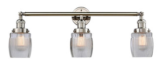 Colton - 3 Light - 32 inch - Polished Nickel - Bath Vanity Light (3442|205-PN-G302-LED)