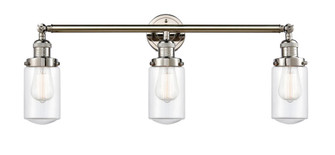 Dover - 3 Light - 31 inch - Polished Nickel - Bath Vanity Light (3442|205-PN-G312-LED)