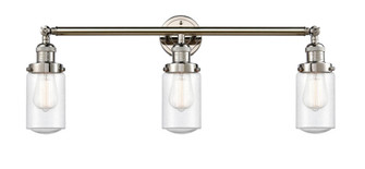 Dover - 3 Light - 31 inch - Polished Nickel - Bath Vanity Light (3442|205-PN-G314-LED)