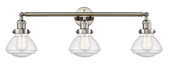 Olean - 3 Light - 31 inch - Polished Nickel - Bath Vanity Light (3442|205-PN-G324-LED)