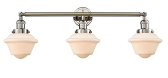 Oxford - 3 Light - 34 inch - Polished Nickel - Bath Vanity Light (3442|205-PN-G531)