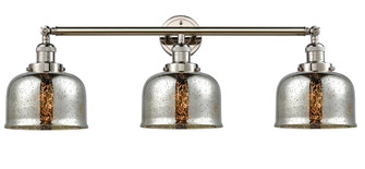 Bell - 3 Light - 32 inch - Polished Nickel - Bath Vanity Light (3442|205-PN-G78-LED)
