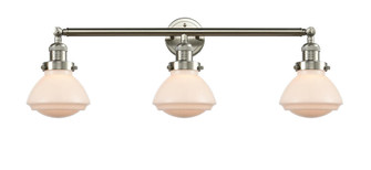 Olean - 3 Light - 31 inch - Brushed Satin Nickel - Bath Vanity Light (3442|205-SN-G321)
