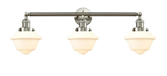 Oxford - 3 Light - 34 inch - Brushed Satin Nickel - Bath Vanity Light (3442|205-SN-G531)