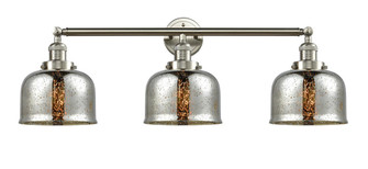 Bell - 3 Light - 32 inch - Brushed Satin Nickel - Bath Vanity Light (3442|205-SN-G78)
