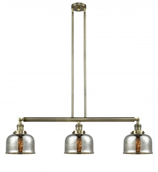 Bell - 3 Light - 41 inch - Antique Brass - Stem Hung - Island Light (3442|213-AB-G78-LED)