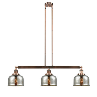 Bell - 3 Light - 41 inch - Antique Copper - Stem Hung - Adjustable Island Light (3442|213-AC-G78-LED)