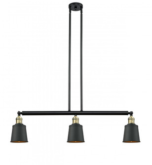 Addison - 3 Light - 38 inch - Black Antique Brass - Stem Hung - Adjustable Island Light (3442|213-BAB-M9-BK-LED)