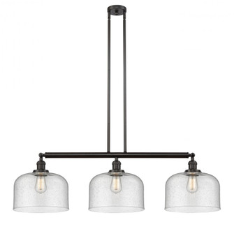Bell - 3 Light - 42 inch - Oil Rubbed Bronze - Stem Hung - Adjustable Island Light (3442|213-OB-G74-L-LED)