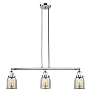 Bell - 3 Light - 38 inch - Polished Chrome - Stem Hung - Adjustable Island Light (3442|213-PC-G58-LED)