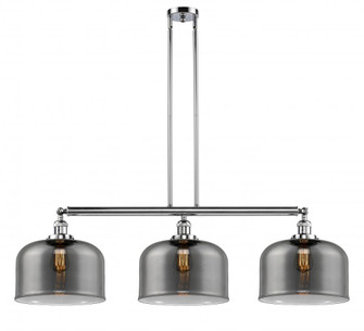 Bell - 3 Light - 42 inch - Polished Chrome - Stem Hung - Adjustable Island Light (3442|213-PC-G73-L-LED)