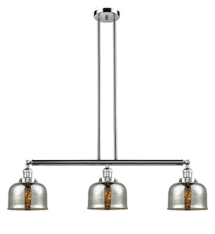 Bell - 3 Light - 41 inch - Polished Chrome - Stem Hung - Adjustable Island Light (3442|213-PC-G78-LED)
