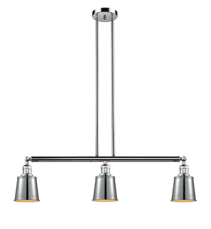 Addison - 3 Light - 38 inch - Polished Chrome - Stem Hung - Adjustable Island Light (3442|213-PC-M9-PC)
