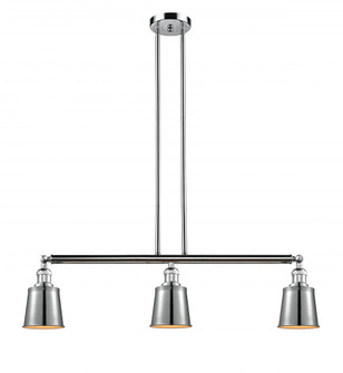 Addison - 3 Light - 38 inch - Polished Chrome - Stem Hung - Adjustable Island Light (3442|213-PC-M9-PC-LED)