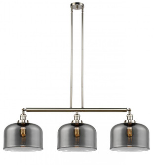 Bell - 3 Light - 42 inch - Polished Nickel - Stem Hung - Adjustable Island Light (3442|213-PN-G73-L-LED)